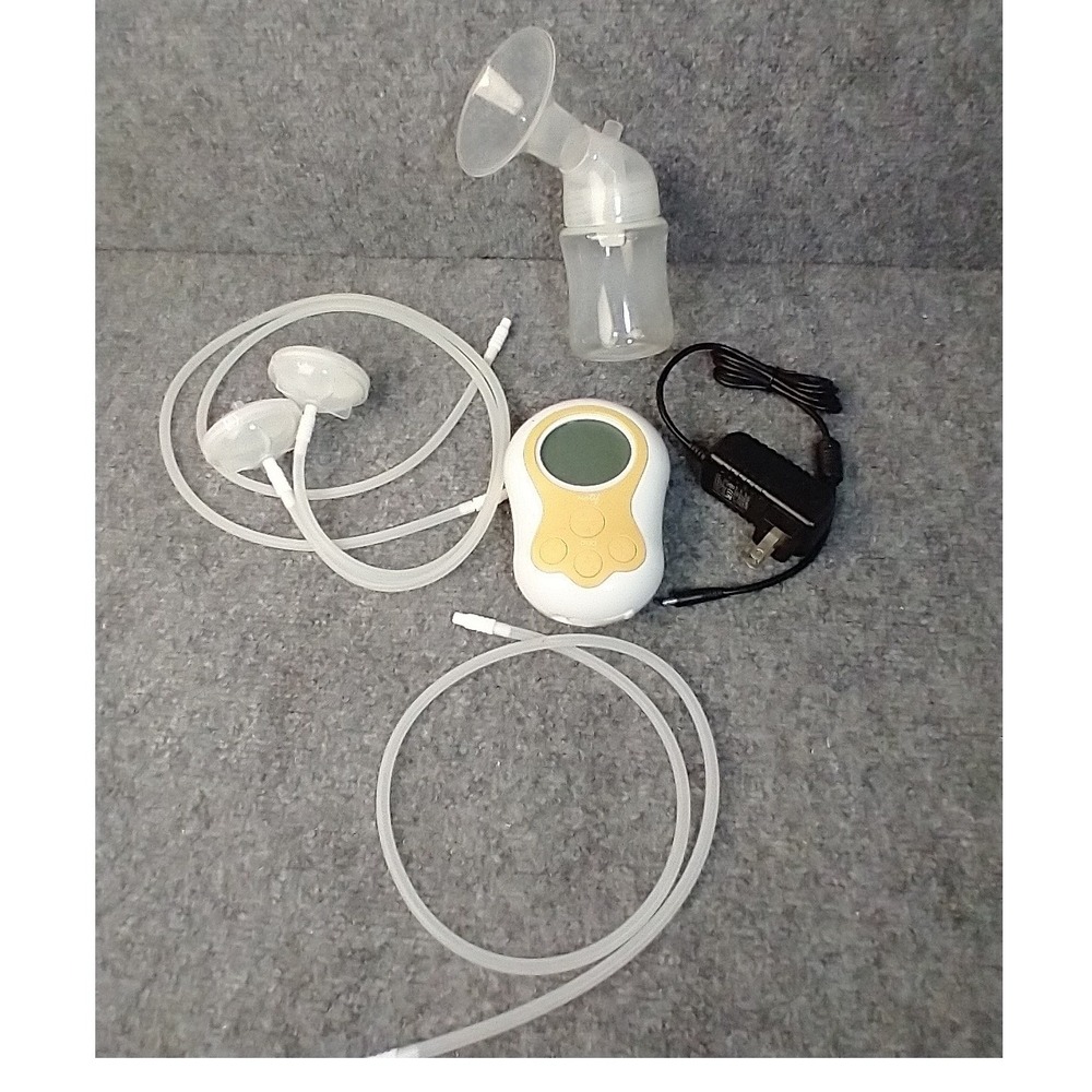 Motif Duo Breast Pump Women OS White Yellow Portable Electric Double Pump